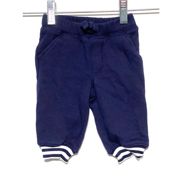 Gymboree Baby 3-6 Months Blue Sweatpants Joggers Pants Cotton Polyester Blend - Picture 1 of 7